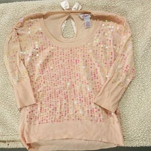 Candies pink sweater